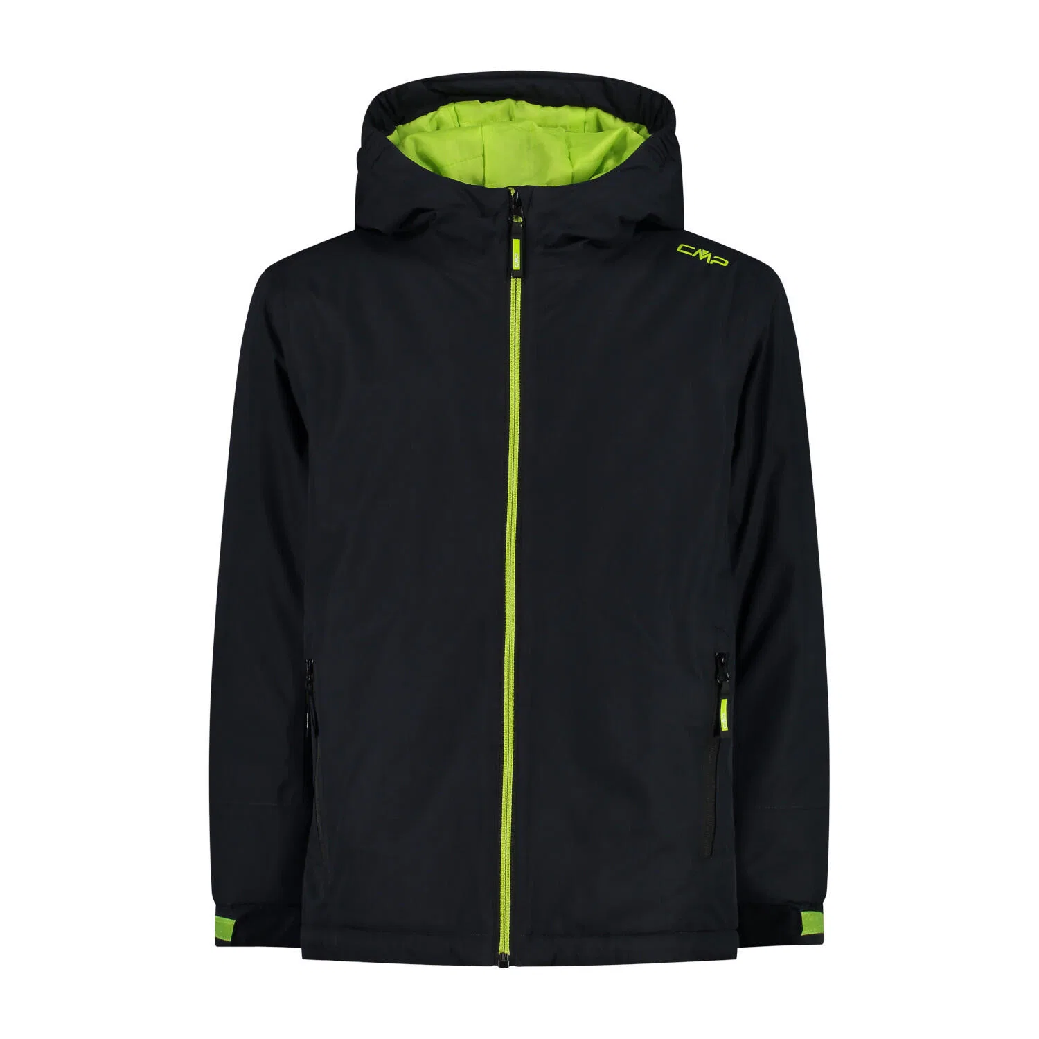 Детская куртка с капюшоном KID JACKET FIX HOOD 33Z1494 Cmp, Turkisblau Gelb
