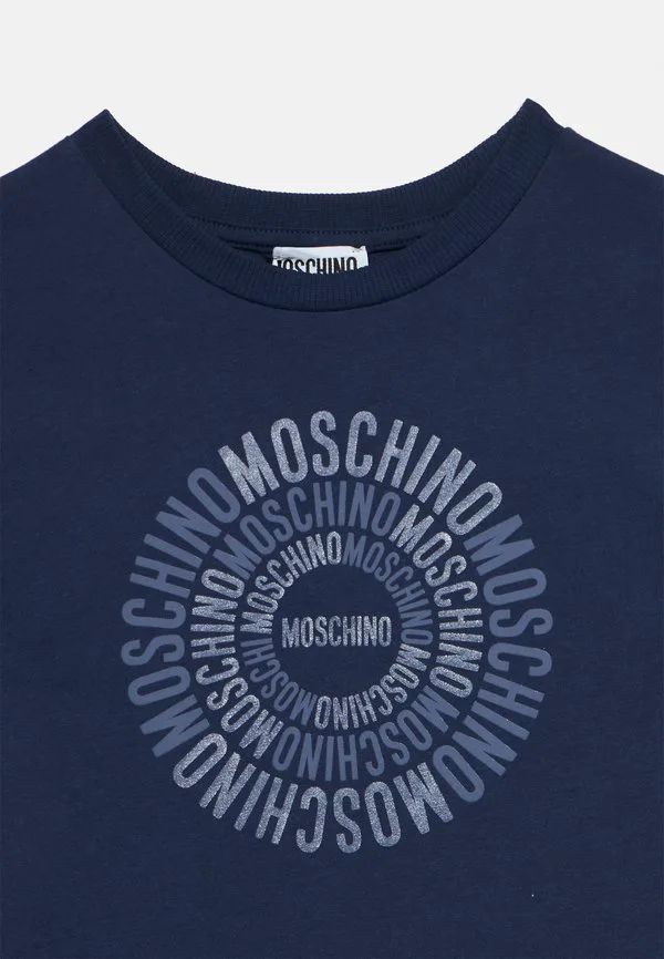 Футболка унисекс с принтом Moschino, Blu Navy — фото 3