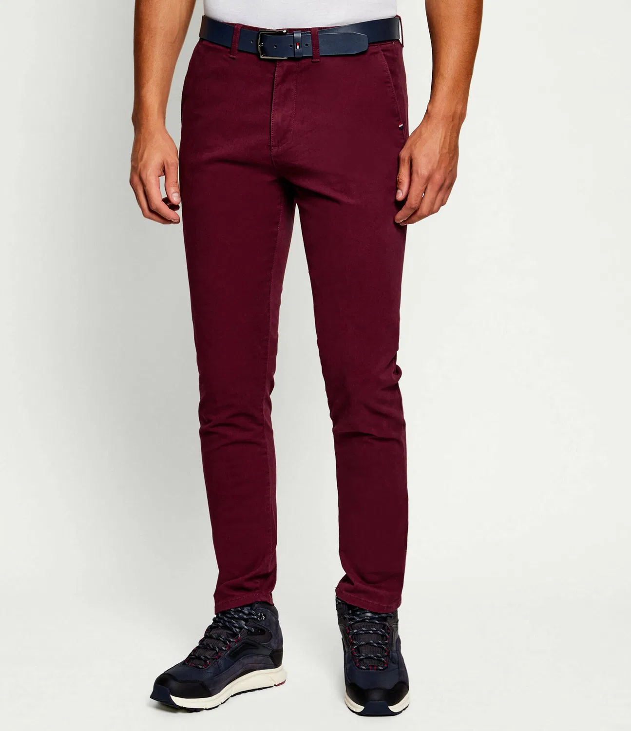 Чиносы классические U.S. Polo Assn., Bordeaux