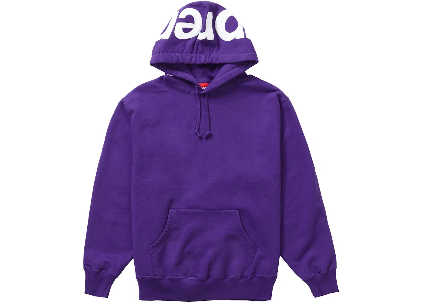 Мужской худи с контрастными элементами Supreme Sweatshirt, Purple