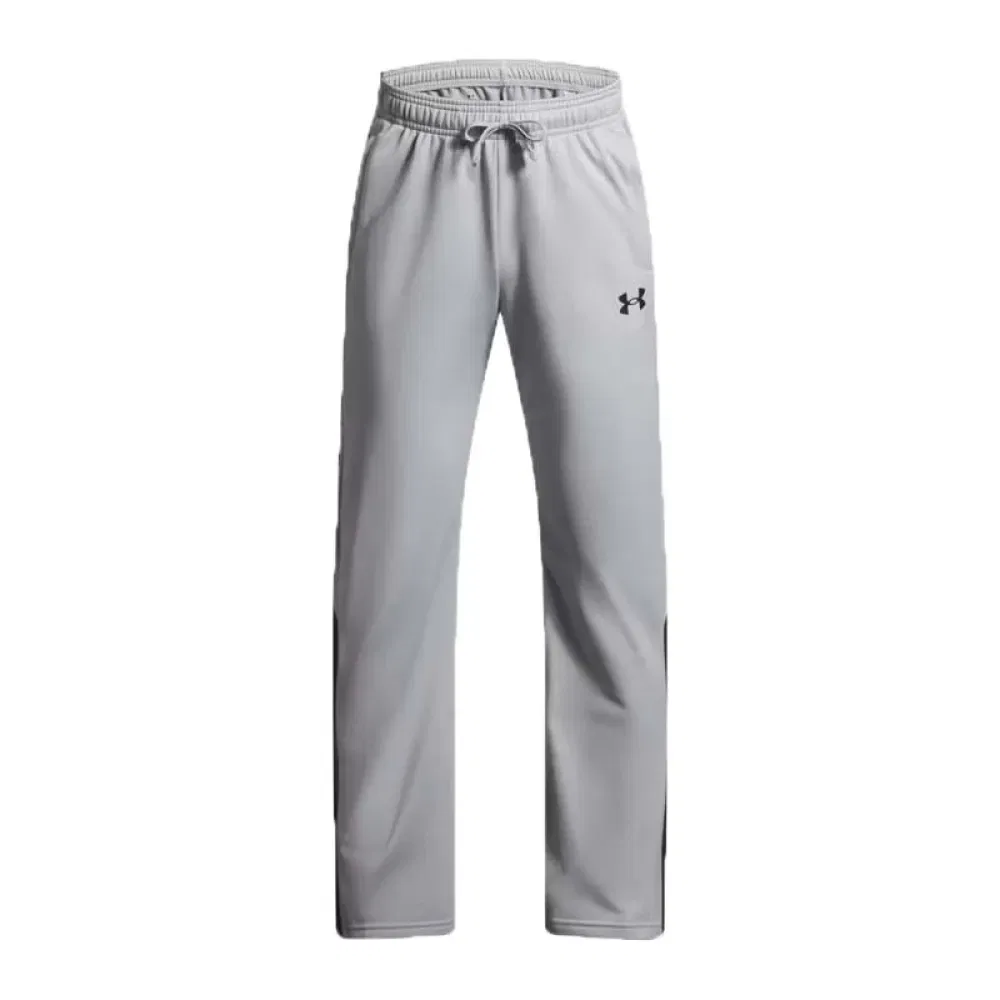 Детские спортивные штаны с зауженным кроем Brawler 3.0 Under armour, Grey — фото 3