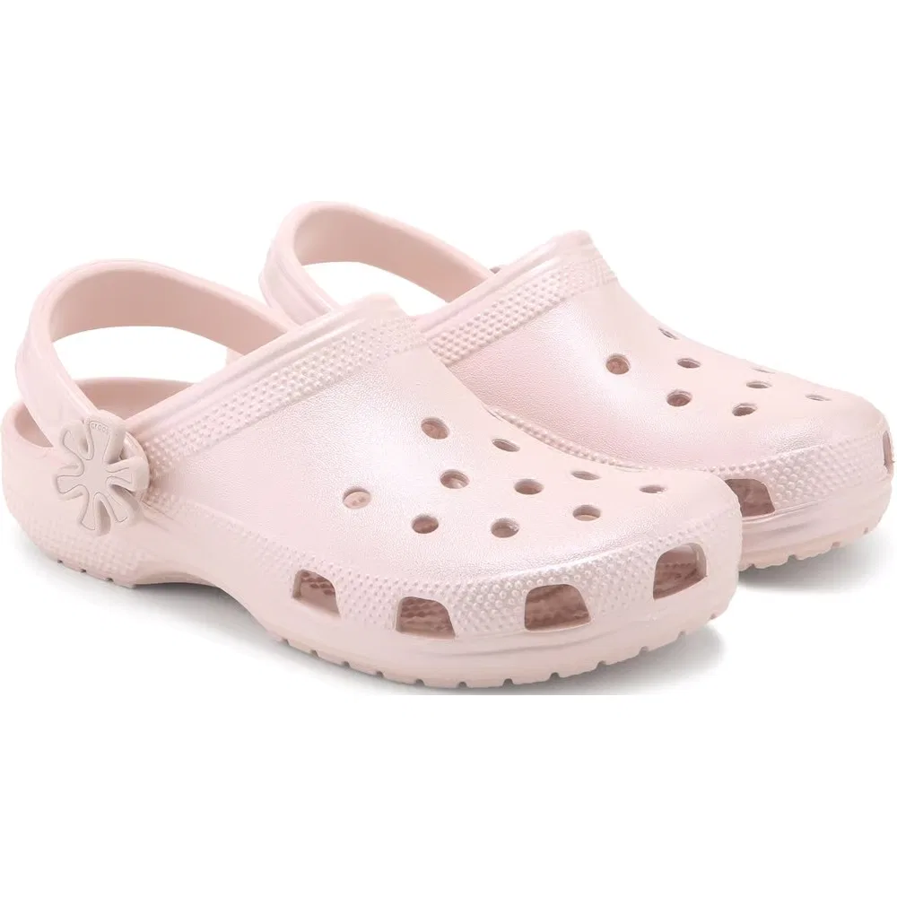 Детские классические сабо с графическим рисунком Crocs, Quartz Shine