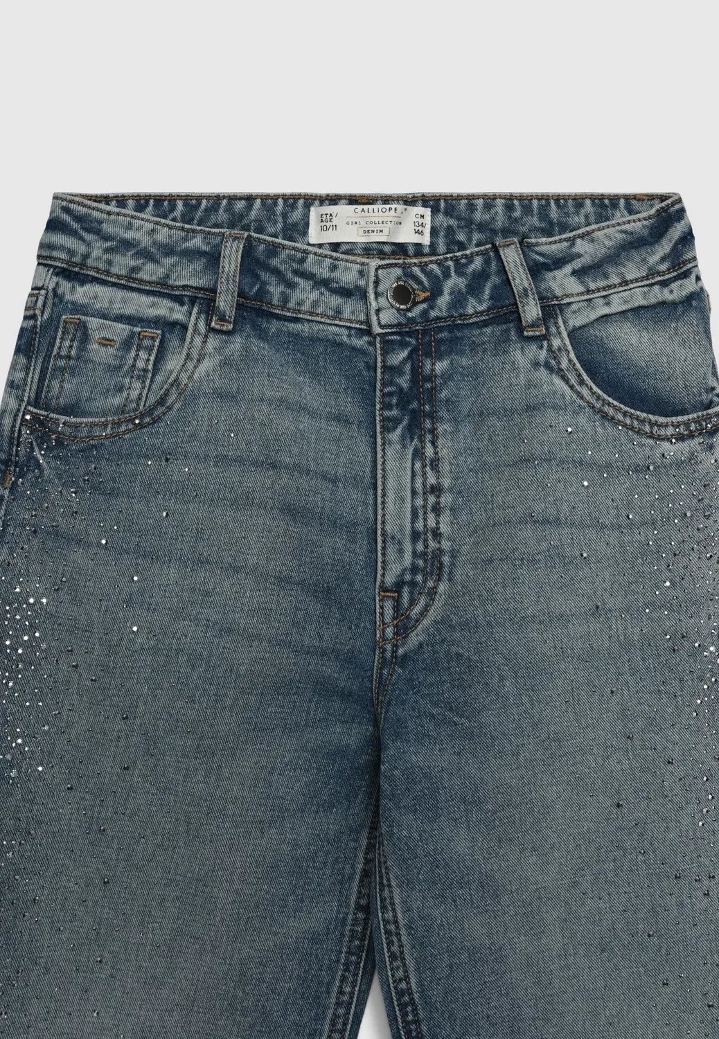 Jean applicazioni - джинсы свободного кроя Calliope, Blu Denim Medio — фото 3