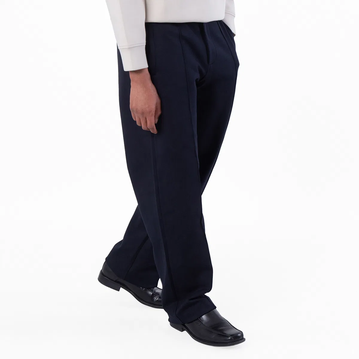 Брюки из джерси с диагональным плетением ASV Jersey Trousers Emporio Armani, Iconico Blu Navy Ea — фото 2