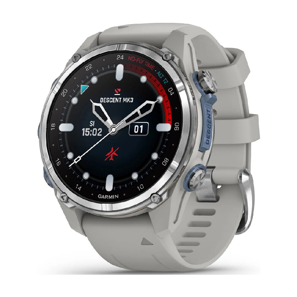 

Умные часы Garmin Descent Mk3, 1.2", Wi-Fi, серый