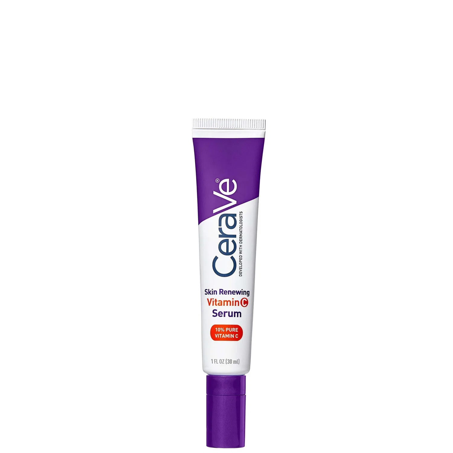 Сыворотка с витамином C Skin Renewing 10% Pure Vitamin C Serum with Ceramides for Brighter & Smoother Skin CeraVe, 30 мл