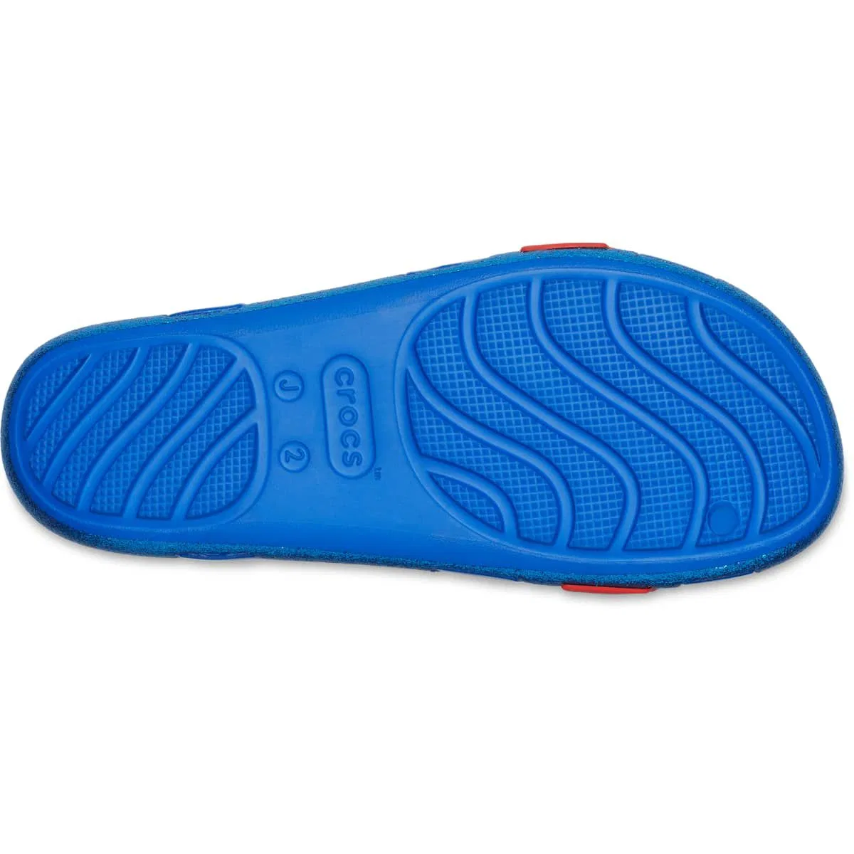 Детские сандалии с принтом Snow White Crocs, Bright Cobalt — фото 4