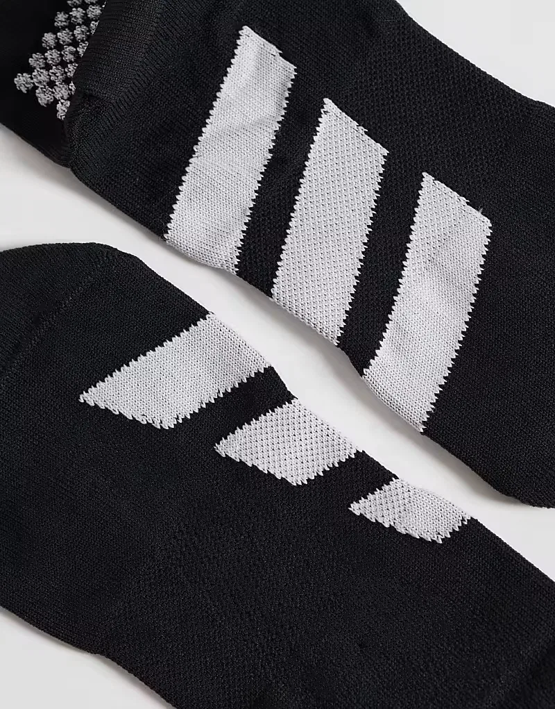 Беговые носки Adidas черного и, белый — фото 2