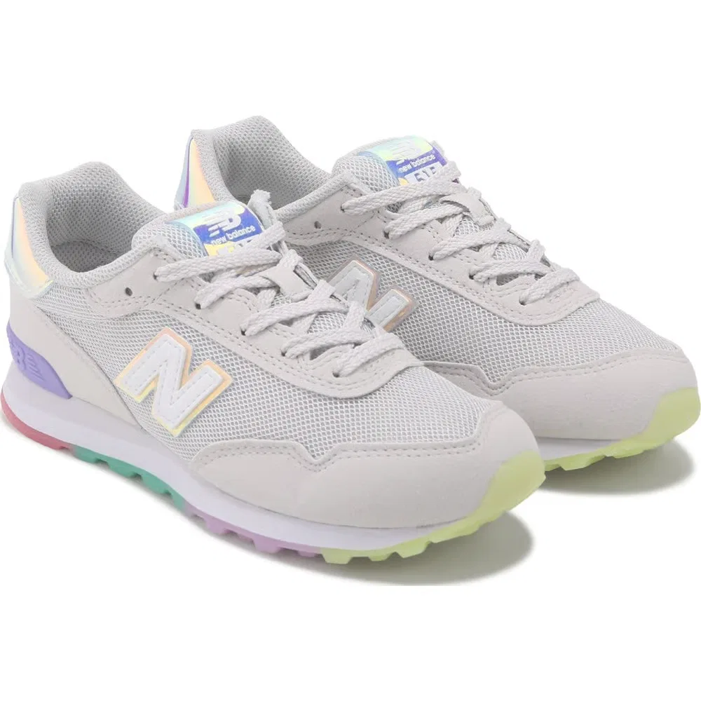 Детские ретро-кроссовки 515 New Balance, Grey/Rainbow