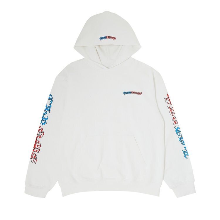 Худи Chrome Hearts x Matty Boy 4th Of July Hoodie 'White', белый — фото 2