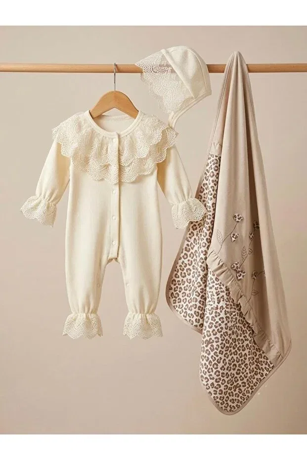 Детский комплект для новорожденных из хлопка Basics Miniday Baby, Metallic