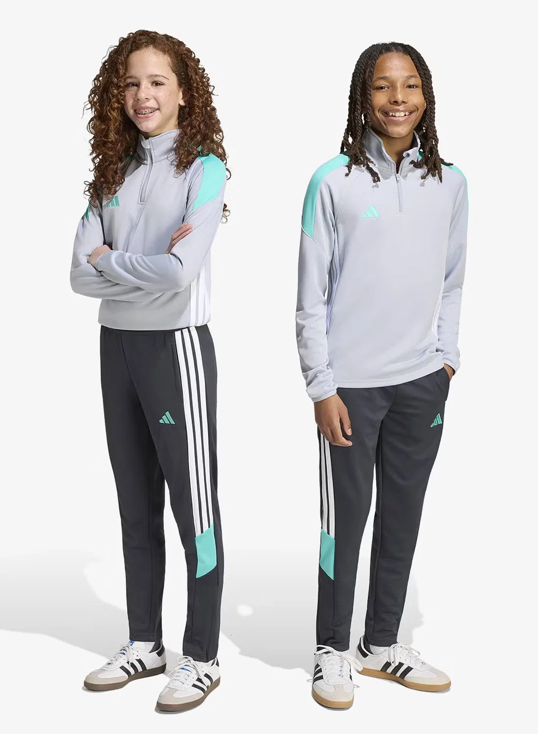 Штаны спортивные с технологией Climacool Tiro 26 Essentials Adidas, серый