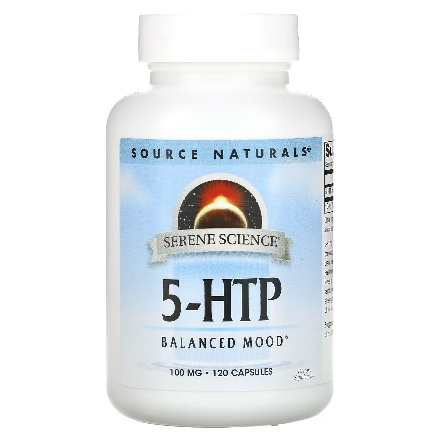 

Source Naturals 5-HTP 100 мг, 120 капсул