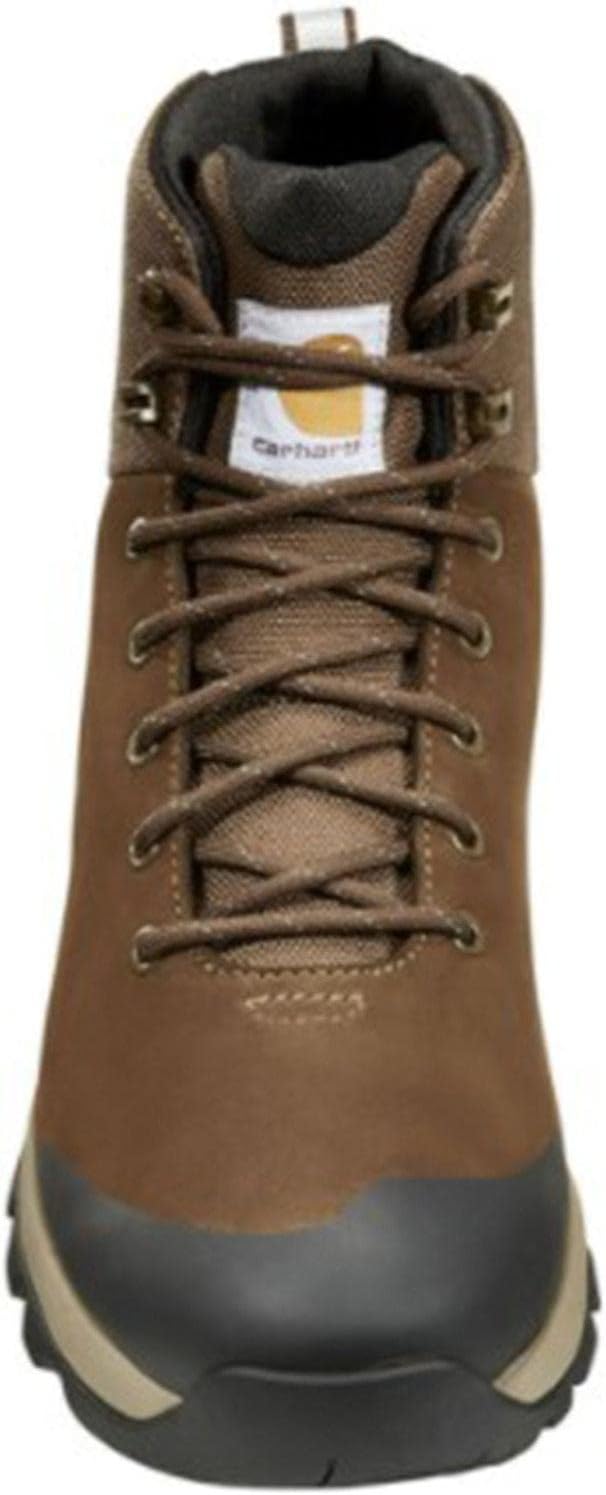 Carhartt мужские водонепроницаемые ботинки для походов с 5-дюймовым носком Alloy, Dark Brown — фото 4