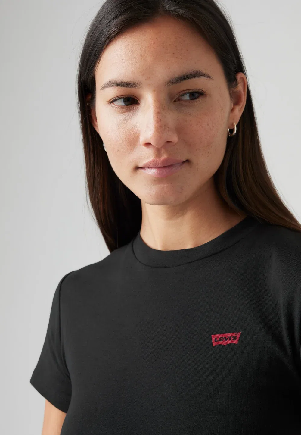 Базовая спортивная футболка - простая футболка Levi'S, Mineral Black — фото 4