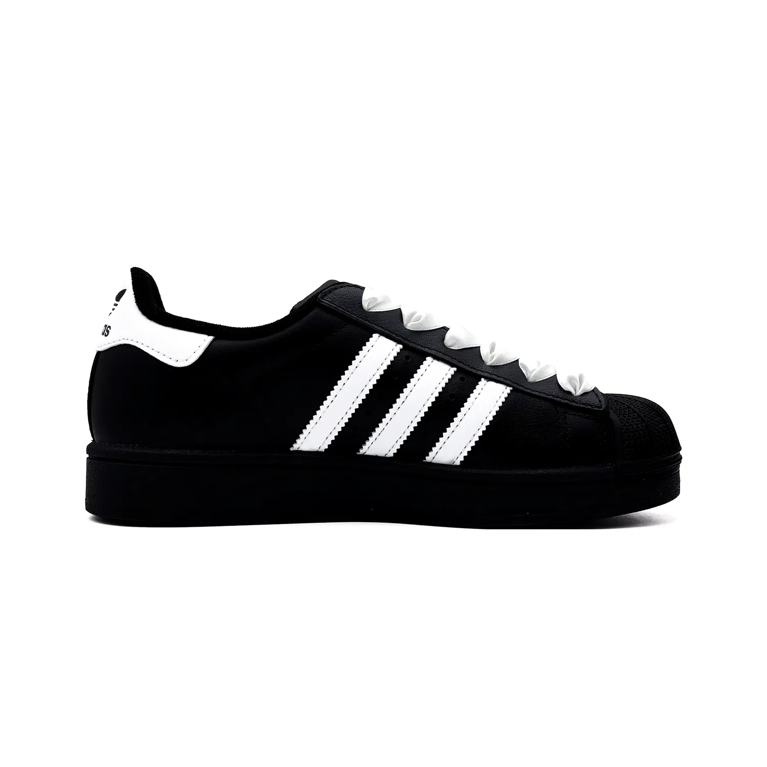 Детские кеды-скейтбординг с закрытым носом Black Adidas Originals, Черный — фото 4