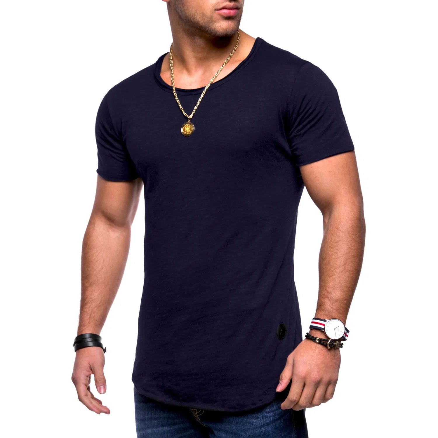 Детская футболка с круглым вырезом Behype, Dark Blue
