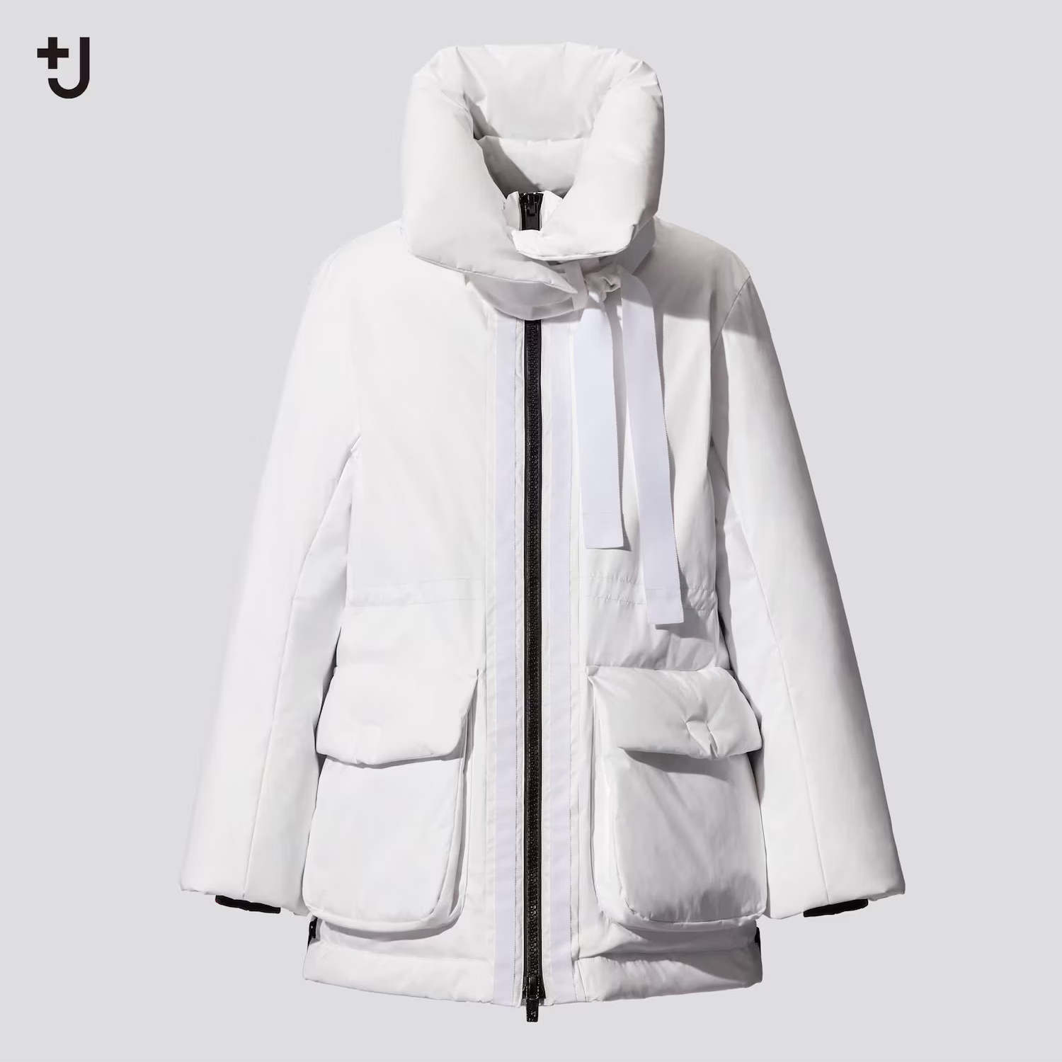 

Женский пуховик UNIQLO, 01 Белый