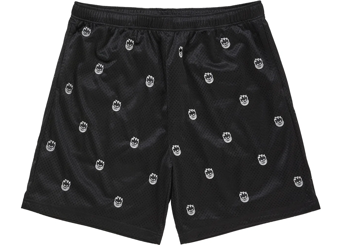 Мужские шорты с сетчатым материалом Supreme Spitfire Mesh Short, Black — фото 2