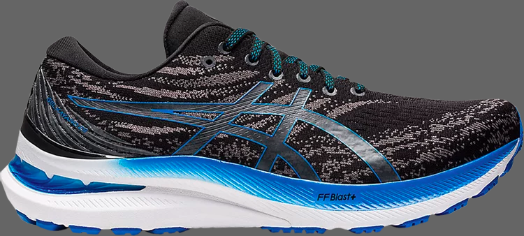 Кроссовки gel kayano 29 'black electric blue' Asics, черный - фото