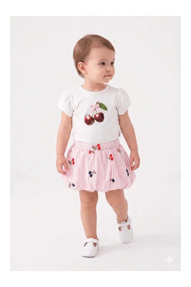 Детский комплект с принтом Mini Baray, Pink