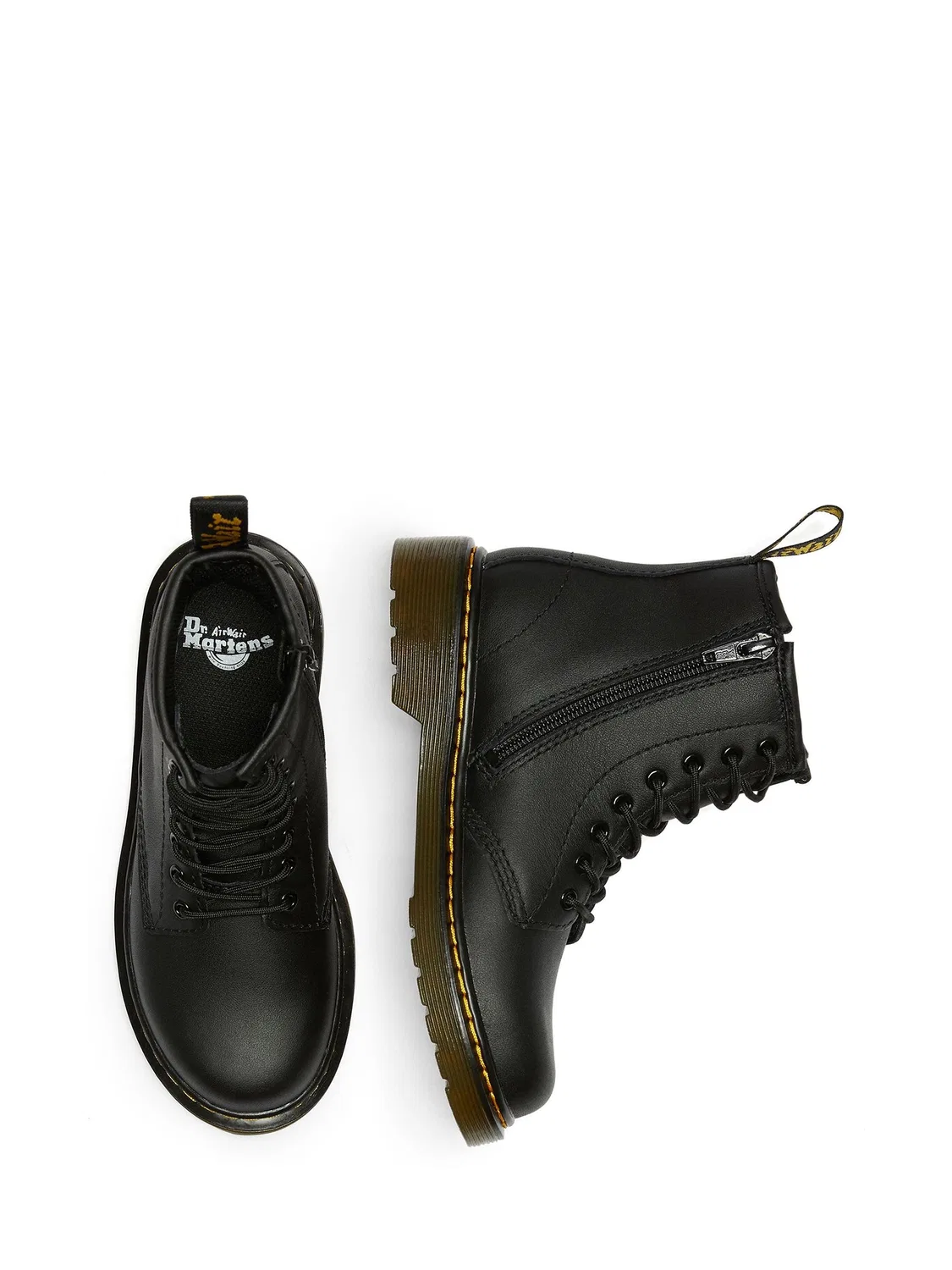 Ботинки Dr. Martens 1460 Softy T, шнурованные, черные — фото 3