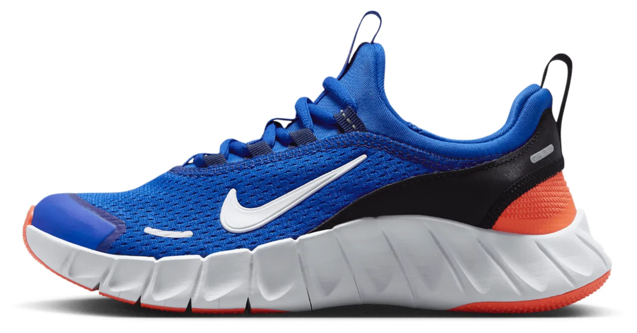 Кроссовки для мальчиков Free Ride Nike, цвет Game Royal/Midnight Navy/White — фото 2
