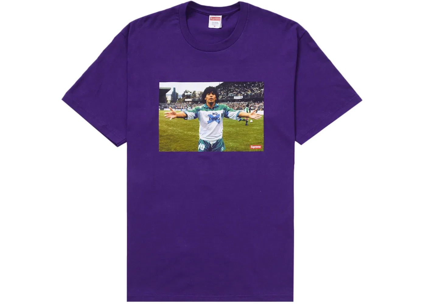 Мужская футболка с принтом Tee Supreme, Purple