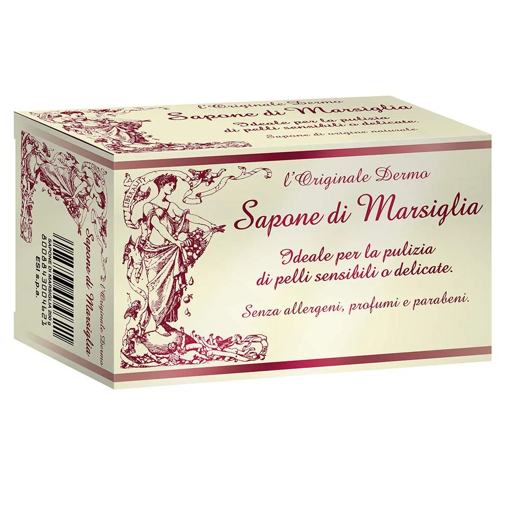 Мыло твердое Savon de Marseille, ESI, 200 г, White