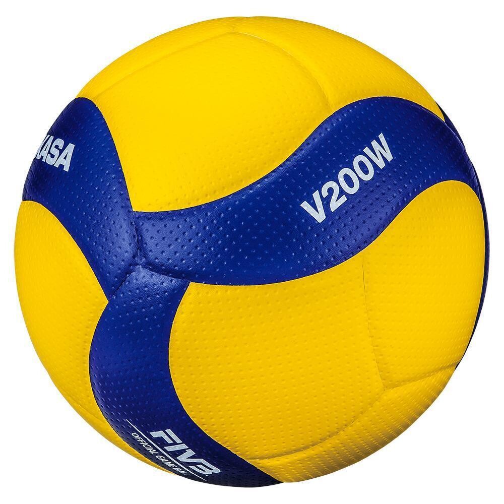 

Мяч для волейбола Mikasa V200W-ÖVV, желтый/синий/желтый