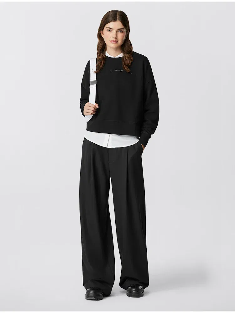 Футболка с длинным рукавом Muskoka Relaxed Crewneck CANADA GOOSE, Blue — фото 2