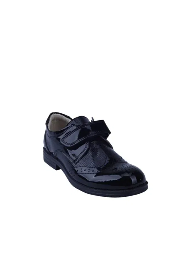 Детские классические туфли для мальчиков из искусственной кожи Toddler, Black