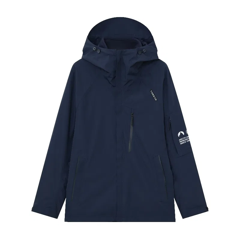 Детская ветрозащитный куртка-ветровка с длинным рукавом TOREAD, Navy Blue