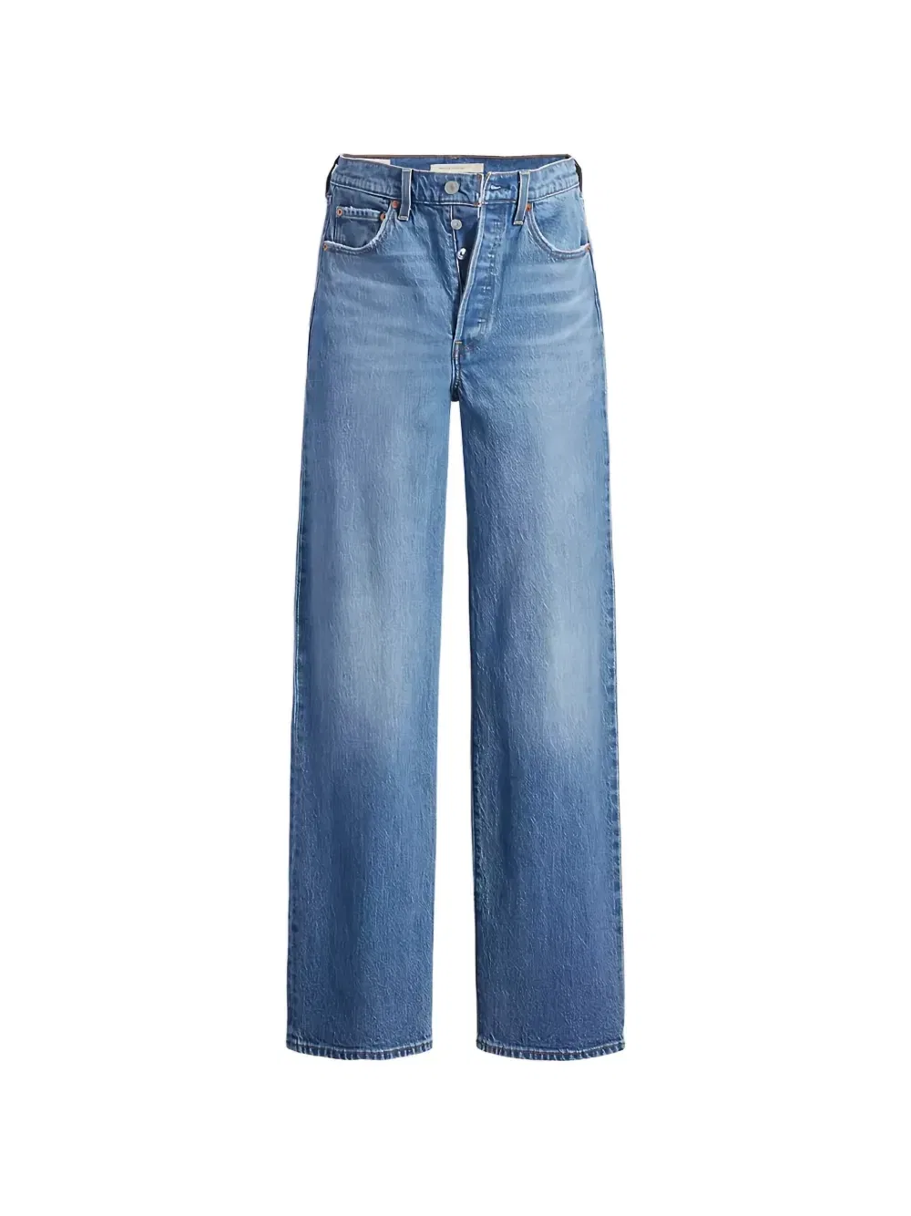 Джинсы с прямыми штанинами Ribcage Levi'S, синий
