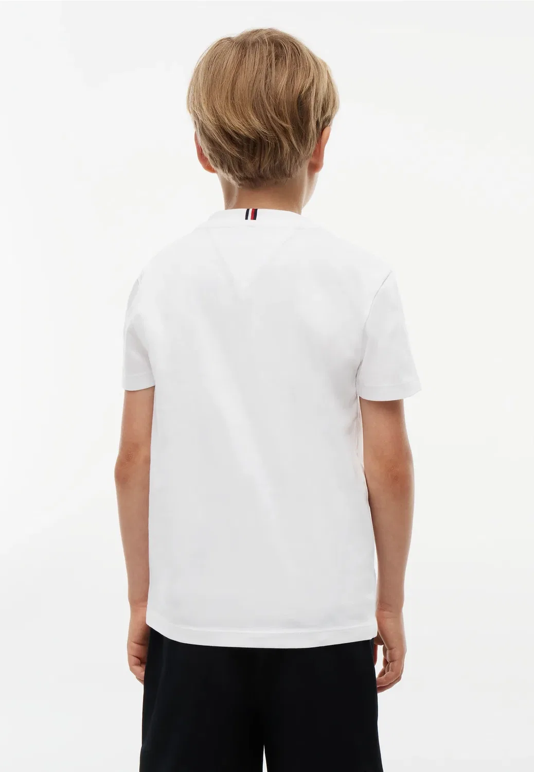 Футболка унисекс с принтом флага от Hilfiger Tommy Hilfiger, White — фото 3