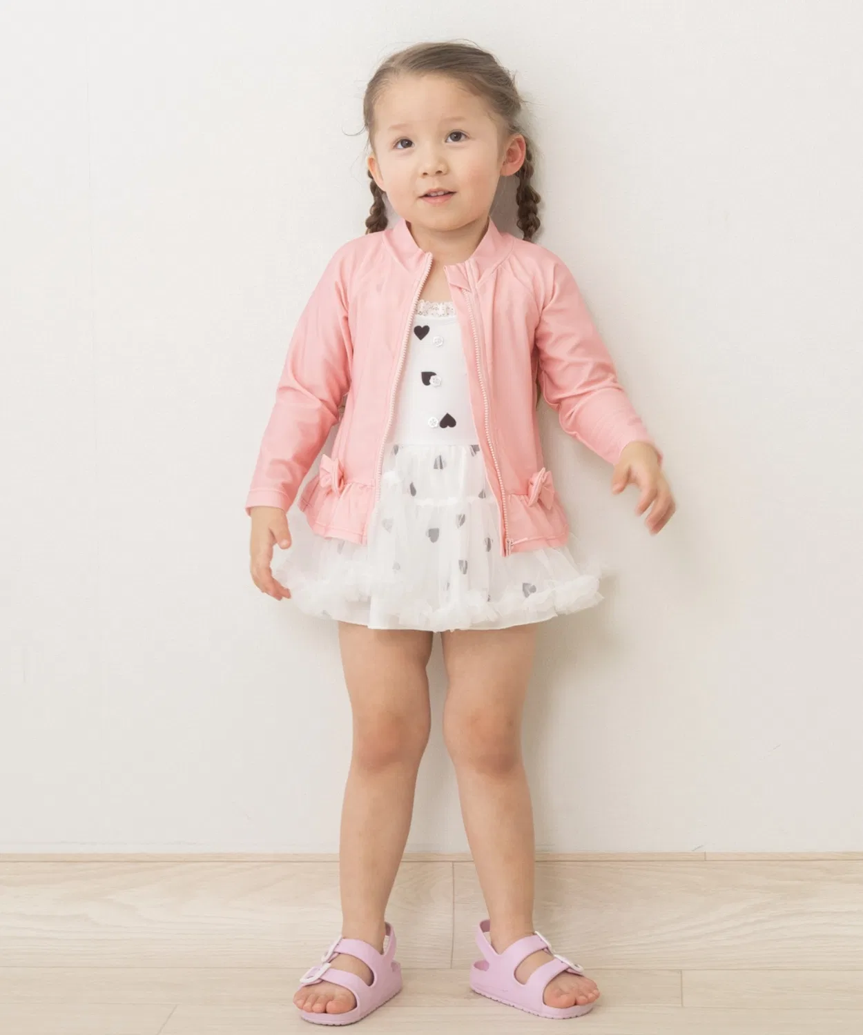 Детское платье для девочек с принтом sophitica Toys"R"Us/Babies"R"Us, White — фото 2