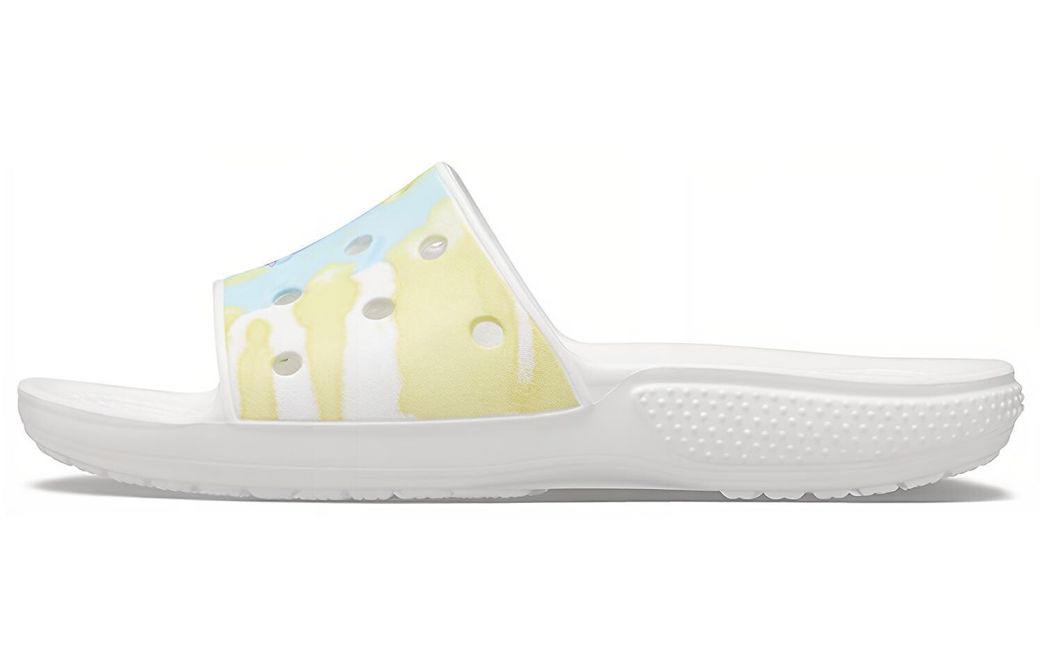 

Шлепанцы и сланцы Crocs Classic Slippers 'Tie-Dye'