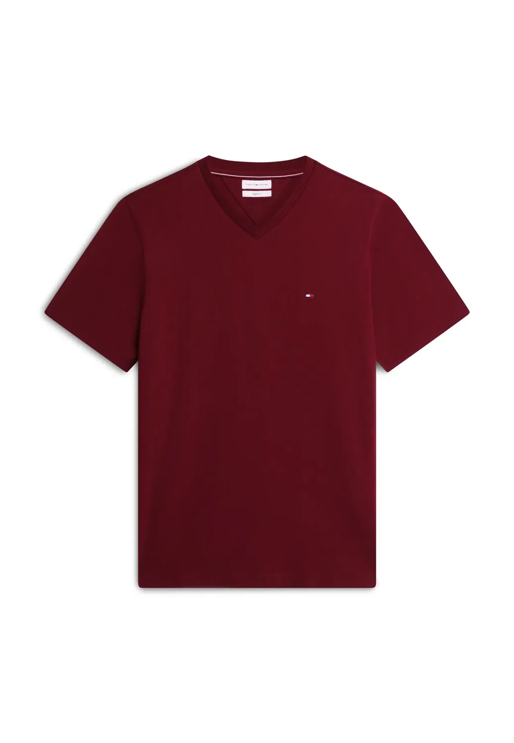 Базовая футболка - базовая футболка Tommy Hilfiger, Burgundy — фото 4