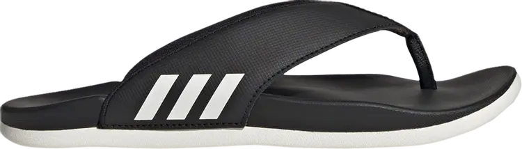 Сандалии Adidas Wmns Adilette Comfort Flip Flop 'Black White', черный