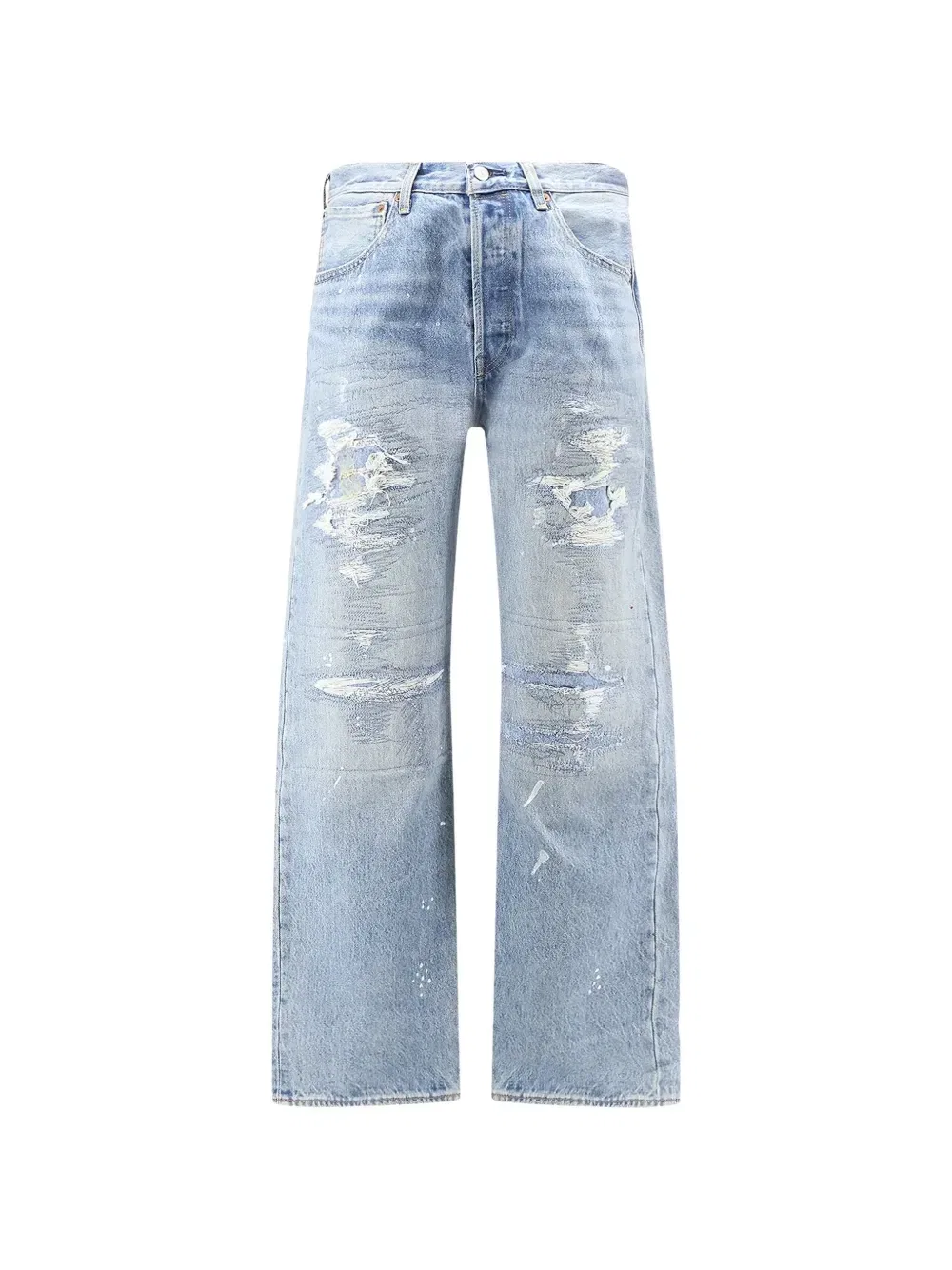 Свободные джинсы с потертостями Levi'S, синий