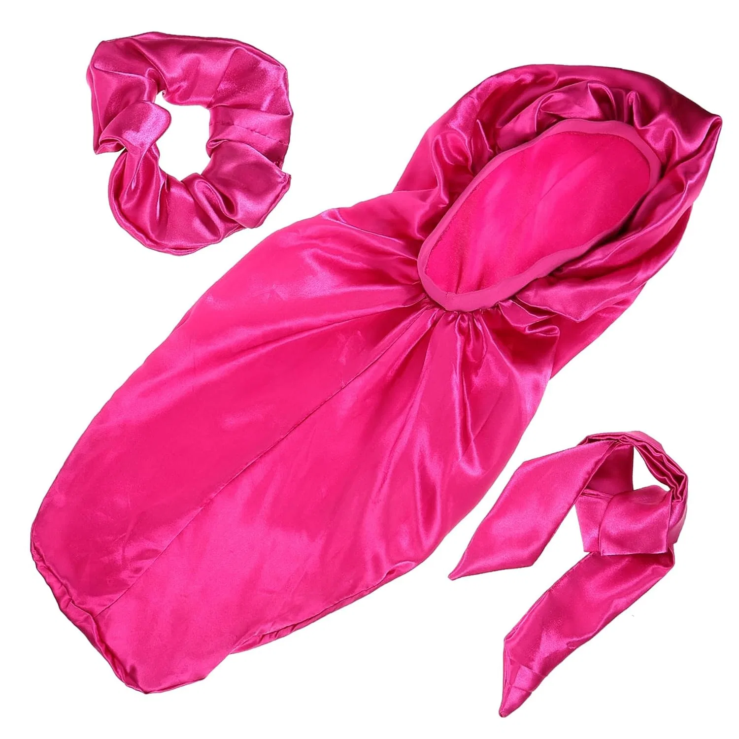 Набор шапочек для душа Satin, 5 шт., GLEAVI, 69x29 см, Розовый