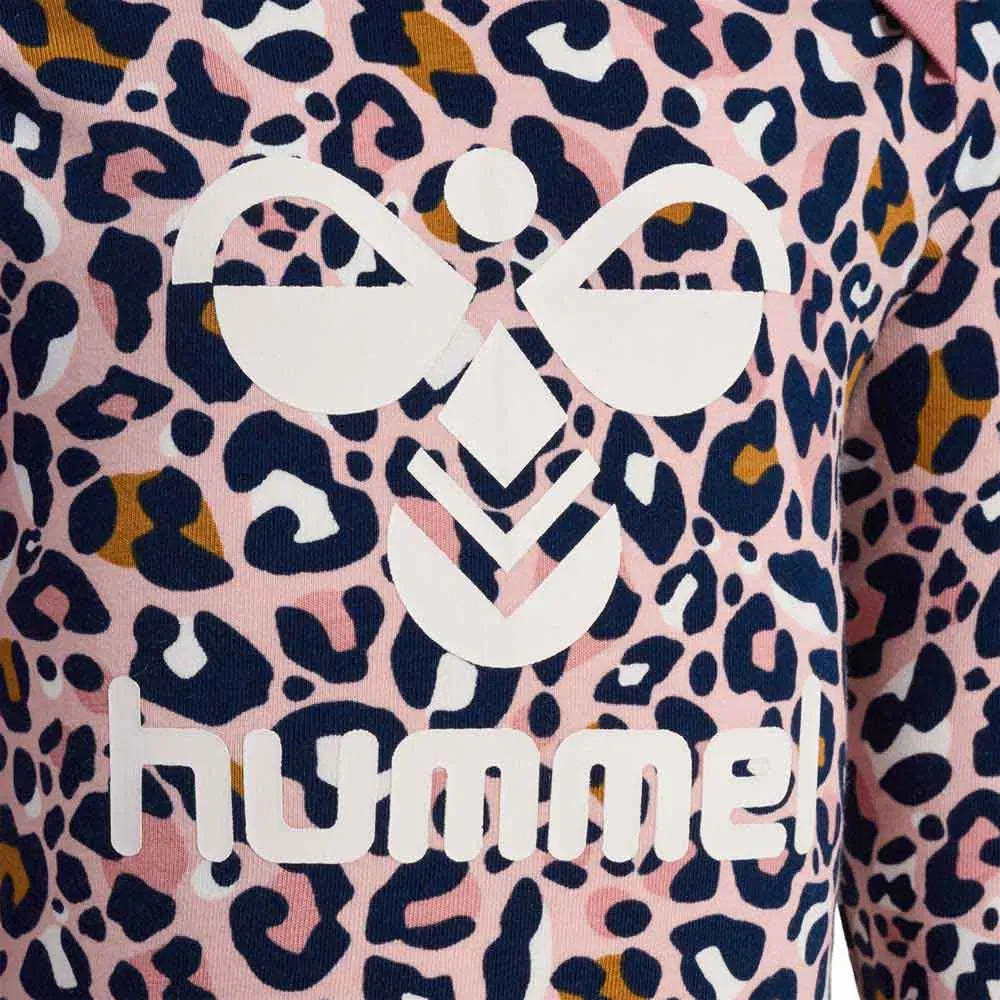 Боди с длинным рукавом Marie AOP Hummel, розовый — фото 4