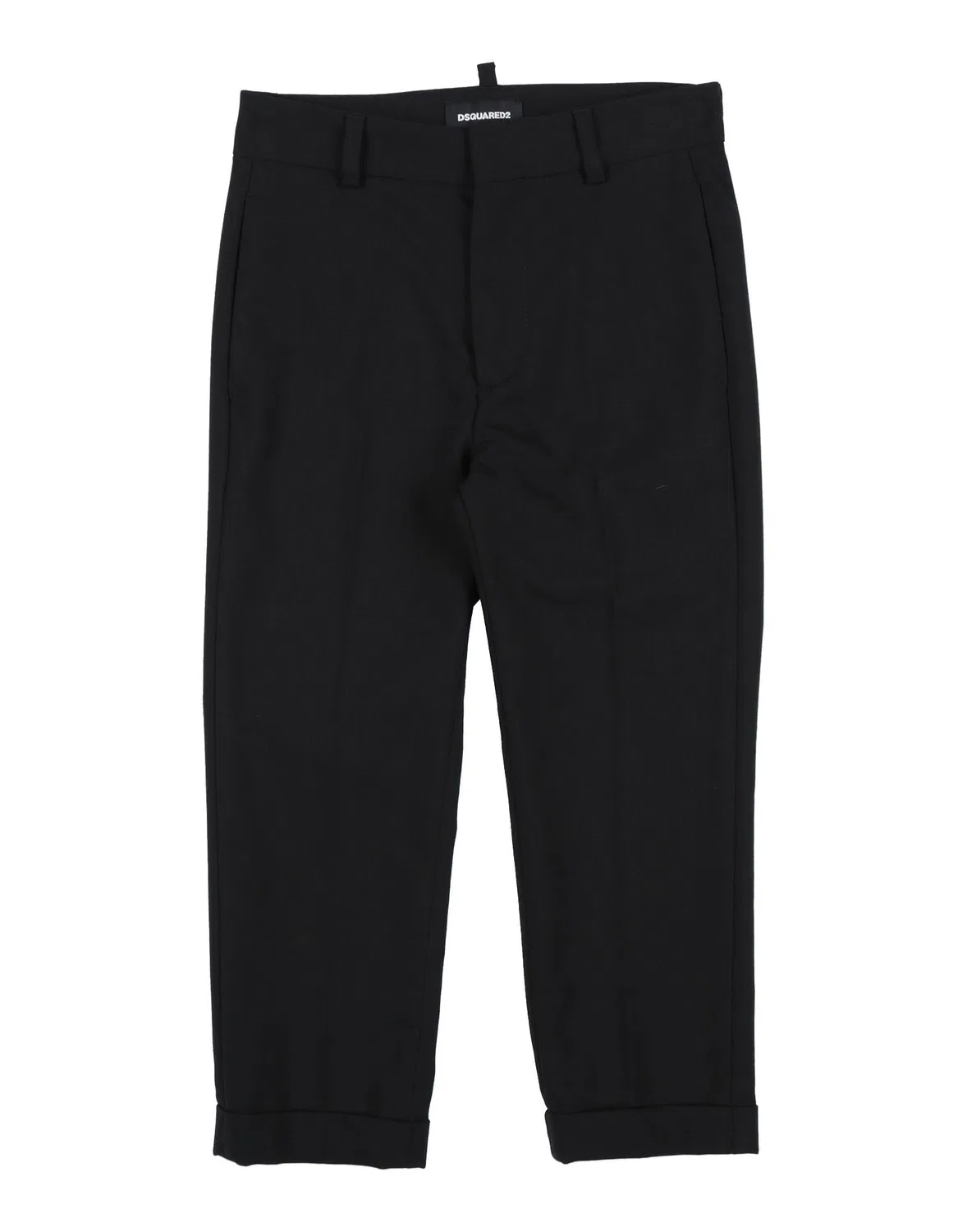 Подростковые брюки из крепа Dsquared2, черный