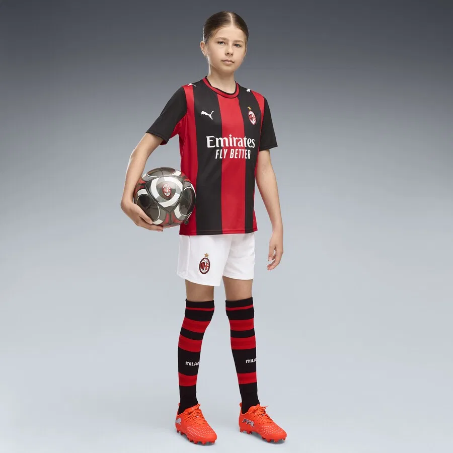Спортивные брюки PUMA Regular Workout Pants 'AC Milan 26/27' белого цвета — фото 4