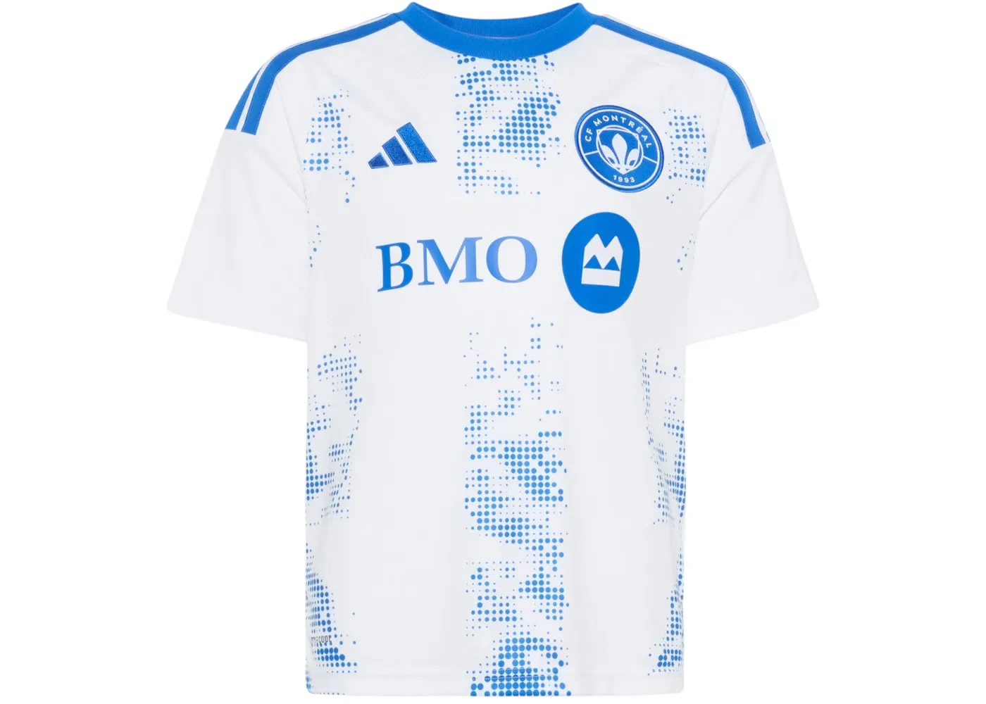 Детская футбольная джерси CF Montreal 26/27 Away Jersey Adidas, White