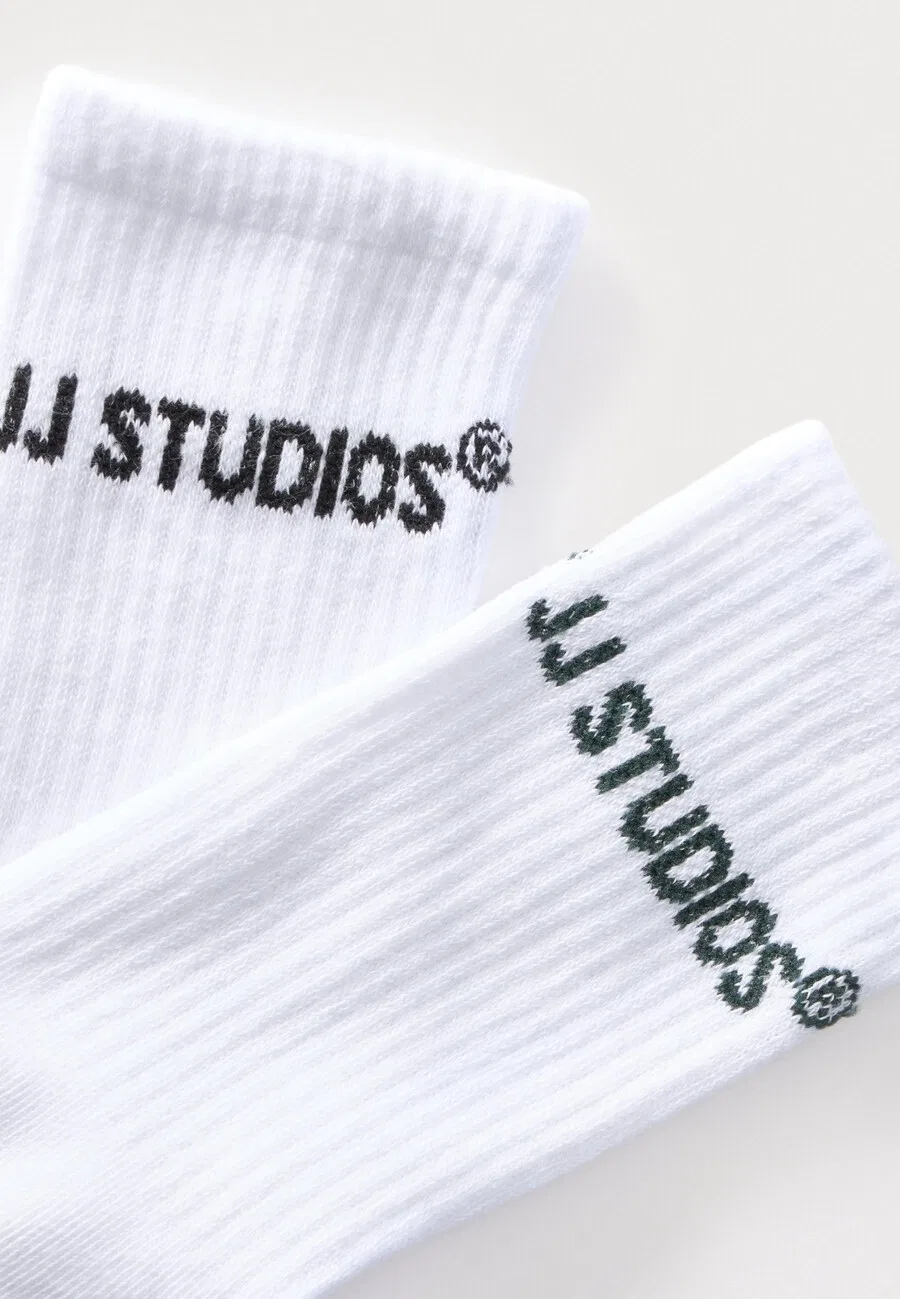 Детские носки Jack & Jones Junior 'JACSOHO' белого цвета — фото 2