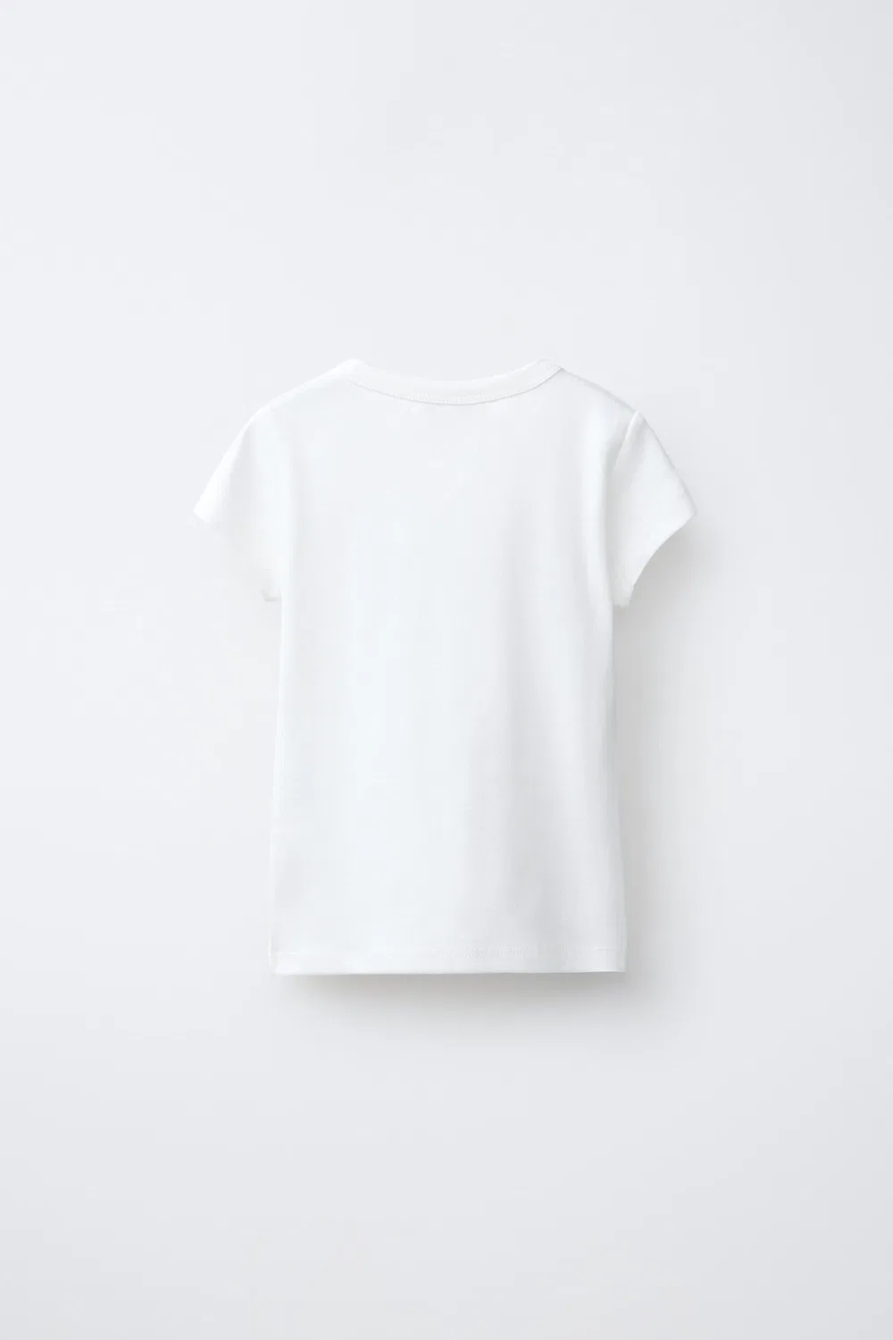 Футболка с принтом бильярдного шара ZARA, White — фото 2