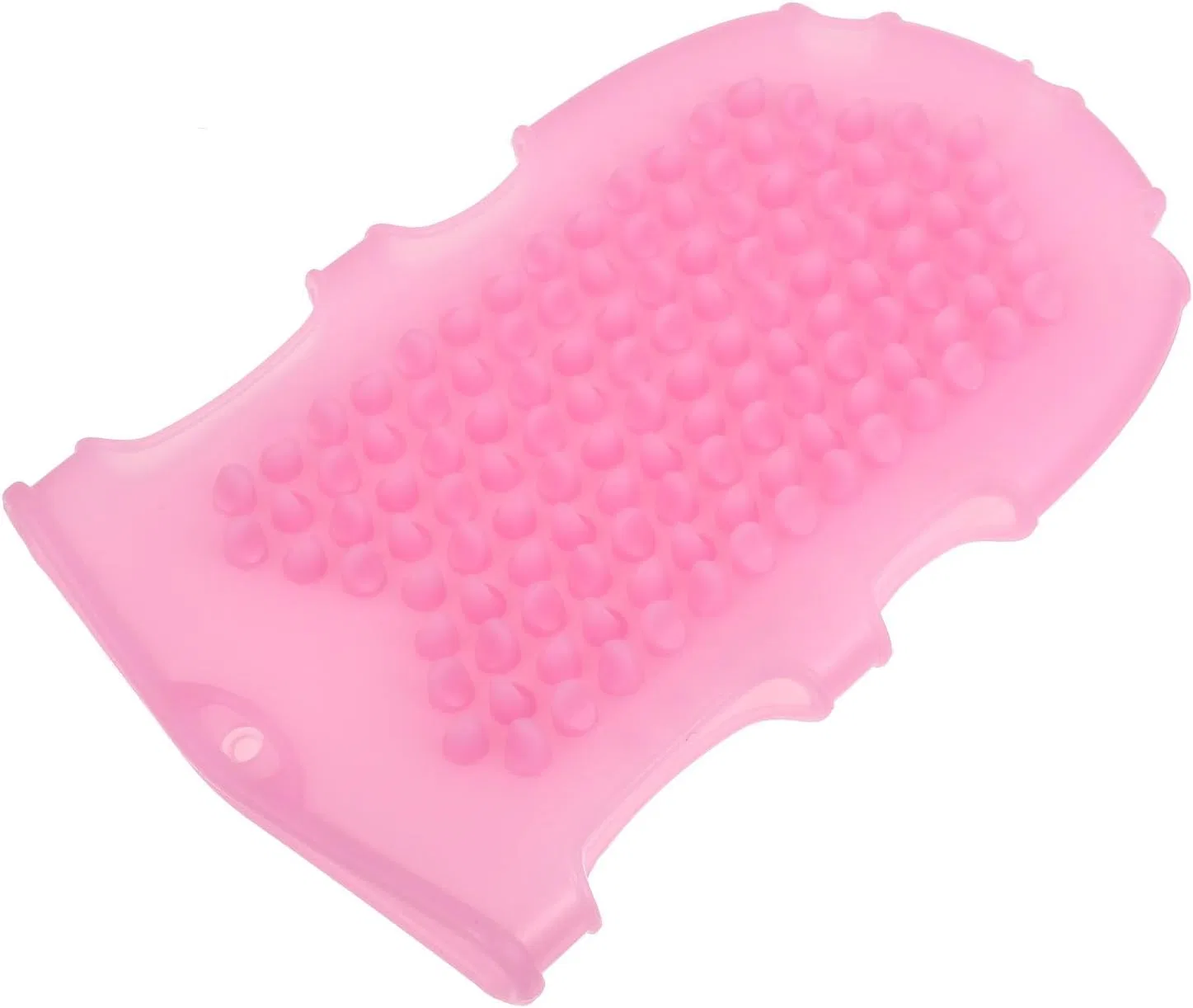Массажная щетка для тела 2 в 1, Silikon, Rosa Generic