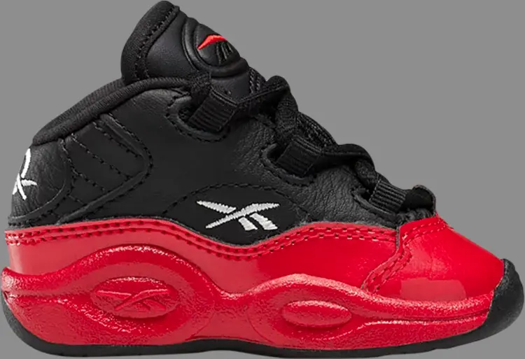 

Кроссовки question mid td 'street sleigh' Reebok, черный