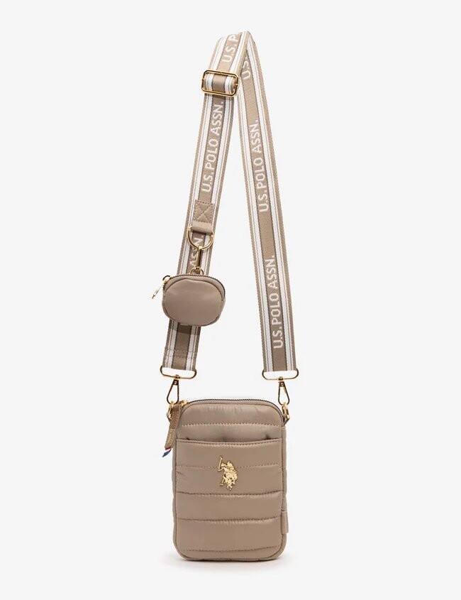 

Сумка для телефона U.S. Polo Assn., бежевый